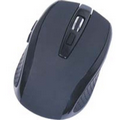Wireless Optical Mouse w/ USB Receiver & Textured Accent (3.90"x2.4"x1.38")